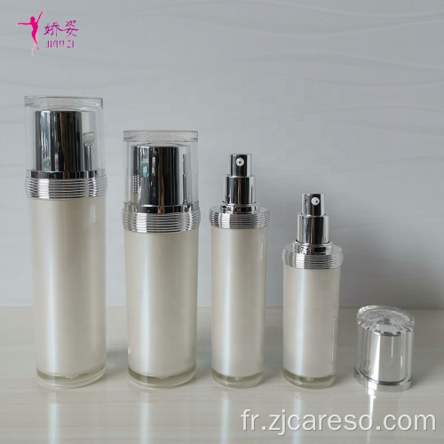 Nouveaux flacons et pot de lotion cosmétique en cristal acrylique